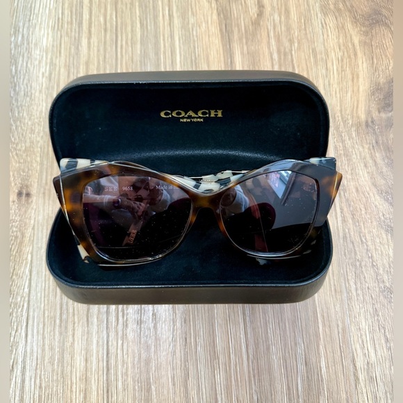 SEE 9658 Perscription Sunglasses with Coach Case - Picture 1 of 4